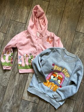Girls Disney Sweatshirt Bundle Minnie & Bingo Size 5